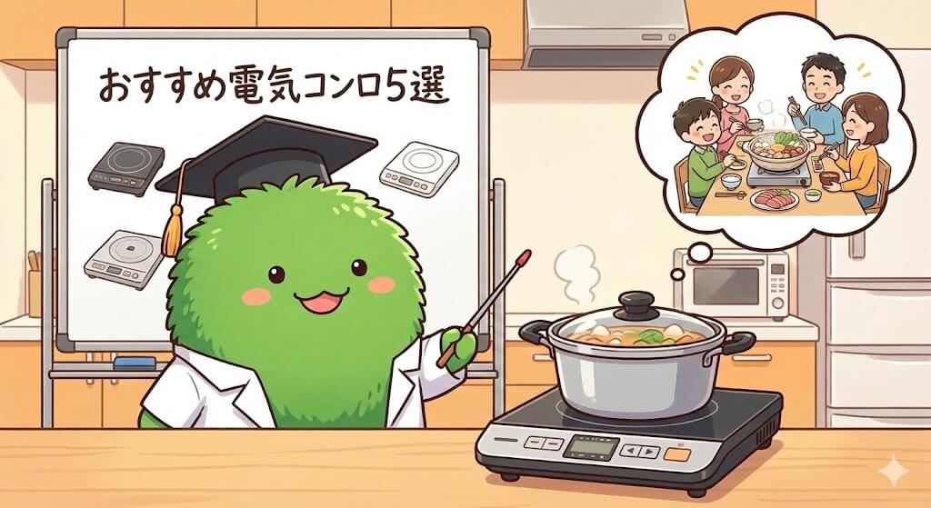 おすすめの電気コンロ